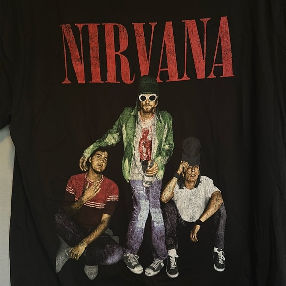 NWOT Nirvana Graphic Tee - Picture 1 of 4